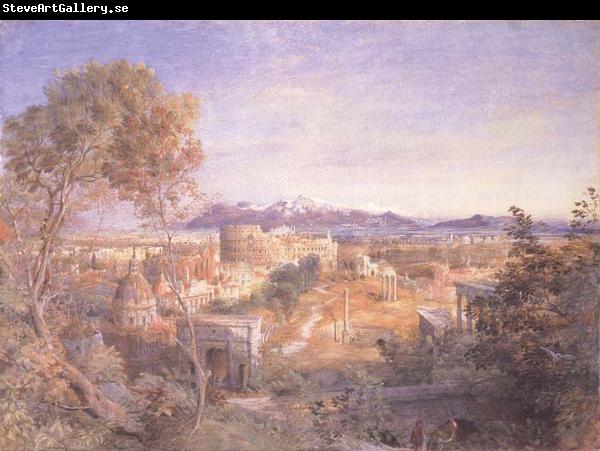 Samuel Palmer A View of Ancient Rome